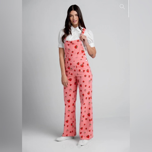 Sweeten The Deal NEW Wide-Leg Overalls - Picture 3 of 4